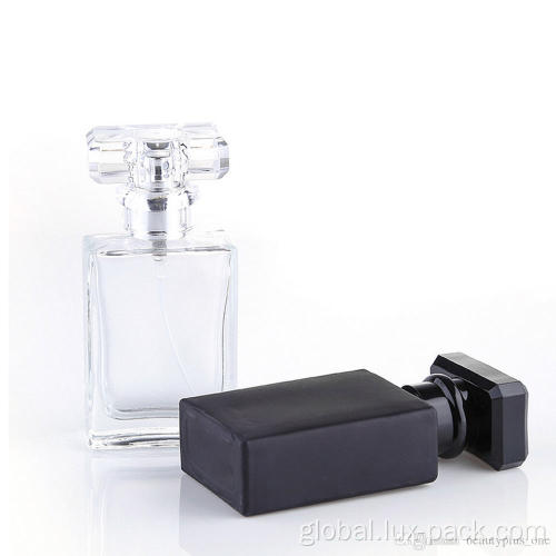 Mini Milk Bottles High Quality 100ml Empty Rectangle Glass Perfume Bottle Supplier